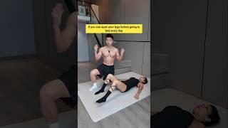If you often sit for long time, try do this moves at home—60 times each exercise before going bed