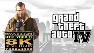 GTA IV 8K gameplay | GTA IV RTX 2080 TI | GTA4 8K resolution | GTA IV 8K resolution