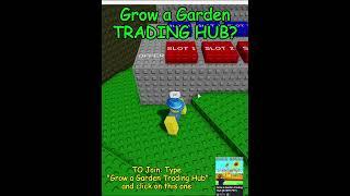 the BEST Grow a Garden Trading Hub? #growagarden #trading #roblox