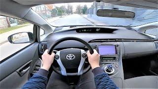 Toyota Prius III 1.8 99HP Hybrid (2010) POV Test Drive & Acceleration 0-100 | 4K #112