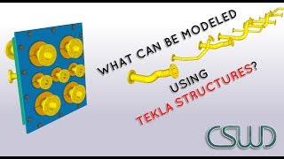 What Can Be Modeled Using Tekla Structures?