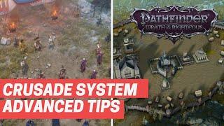 Pathfinder Wrath of the Righteous Crusade System 10 Advanced Tips and Tricks | Pathfinder WOTR