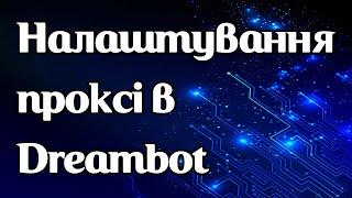 Налаштування проксі в Dreambot