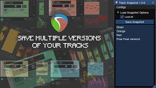Reaper Script - Track Snapshot