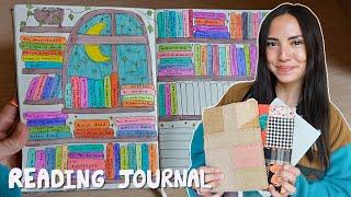 Reading journal flip through + setting up for 2024!