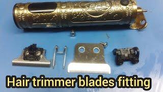 how to fix Kemei trimmer blades  | Vgr trimmer blades fix | kemei trimmer blades fix