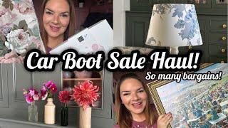 Car Boot Sale Haul | Car Boot Sales | Amazing Bargains | Brand New Items | Kate McCabe