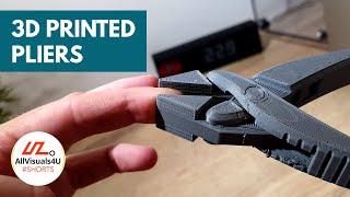  Print In Place Parallel Pliers - 3D Print Timelapse Video | #Shorts