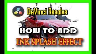 5 MIN EFFECTS In DaVinci Resolve || INK DROP EFFECT