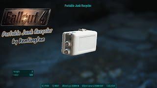 Fallout 4 Mod Reviews - Portable Junk Recycler