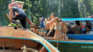 ️ PHI PHI ISLANDS, PILEH LAGOON, THAILAND TRAVEL, 4K HDR