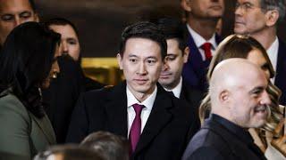 CEO of TikTok attends Trump inauguration, but Shou Chew doesn't sit with Elon Musk & Mark Zuckerberg