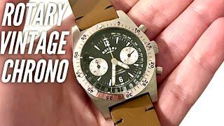 ROTARY 1895 RW Diving Chronograph Watch Review