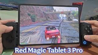 Red Magic Tablet 3 Pro | ដៃ GameSir X5 Life | GTA 5 on GameHub