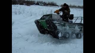 Самодельный вездеход "Зверобой" часть 2