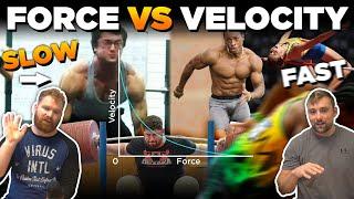 The Force Velocity Curve & Your Training Pt 1 #athlete