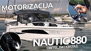 Nautic 880 - motorizacija obiteljskog krstaša