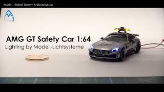 1/64 Toy Car Mercedes with LED Tuning - custom diecast mini automobile  matchbox size