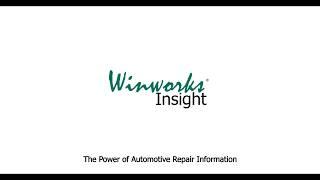 Winworks Insight- FULL PARTS AND LABOR GUIDE