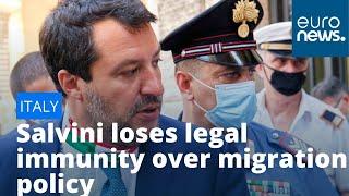 Salvini immunity: Former Italian Prime Minister loses legal immunity over migration policy