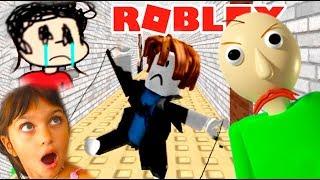 Roblox ЧТО СЛУЧИЛОСЬ с БАЛДИ в Реальной ЖИЗНИ Baldi РОБЛОКС NEW Roblox's Basics Валеришка Для Детей