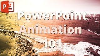 PowerPoint Animation Basics 101 - Learn to Animate Slides 