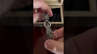 Viking Jewelry: Odin's Wolves Bracelet #shorts