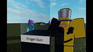 Finger Gun(Or Hand Gun) -Roblox Short Animation Feat. @topatanimations