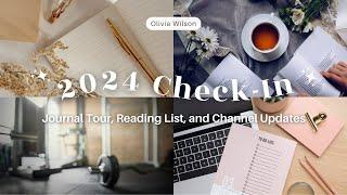 2024 check-in | journal tour, winter reading list, and more