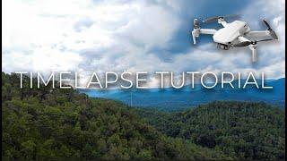 4K DJI Mini SE Drone Timelapse Tutorial | For Any Drone!