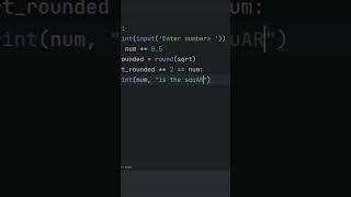 Python Find Number Square