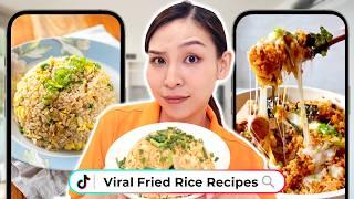 Cooking Viral Fried Rice Recipes *Will Uncle Roger Approve? 