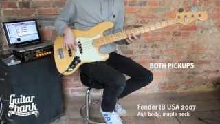 Fender jazz bass comparison USA vs MIM vs MIJ