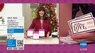 HSN | Craftober Event - Crafter's Companion 10.29.2024 - 03 PM