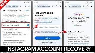 How to Recover Hacked Instagram Account 2024 | Instagram Hacked Account Recovery 2024