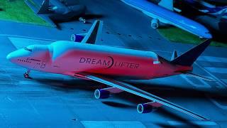 Massive Airport Crash pt 2 - Stop Motion Animation (Boeing Dreamlifter, A400M, A350)