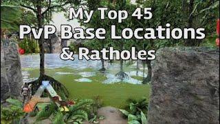 45 Ratholes & Base Locations For ARK PvP