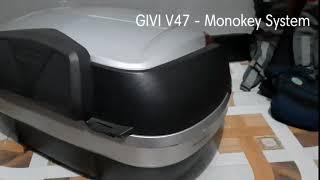 Box GIVI V47 PLUS Wingrack 2 monokey System