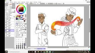 Sokka y Katara 【Speedpaint】