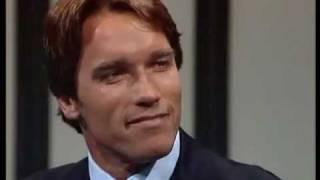 Thomas Gottschalk im Gespräch mit Arnold Schwarzenegger 1985