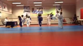 Isabelle Black Belt Test video 9