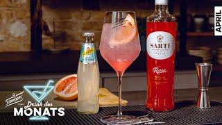 Schweppes Drink des Monats April - Sarti Lemon Spritz