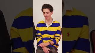 Timothée Chalamet says the original video of Bob Dylan and Joan Baez singing #celebscenez