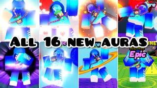 How To Find All 16 New Auras In “Find The Auras” | Roblox #roblox