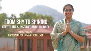 From Shy to Shining: Keerthana's Inspirational Journey || SSSUHE