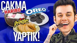 EVDE ÇAKMA OREO, PRINGLES VE MARSHMALLOW YAPTIK! @hataysandikici