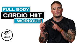 20 Minute CARDIO HIIT Workout | Full Body, No Equipment