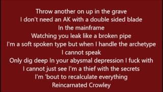 POUYA x GHOSTEMANE - 1000 ROUNDS (LYRICS)