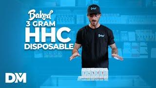 Overview of the new Baked 3G HHC vapes - DistroMike