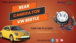 Global Byte VW Logo Camera Installed in Beetle